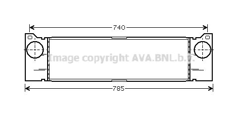 AVA QUALITY COOLING Välijäähdytin MS4370